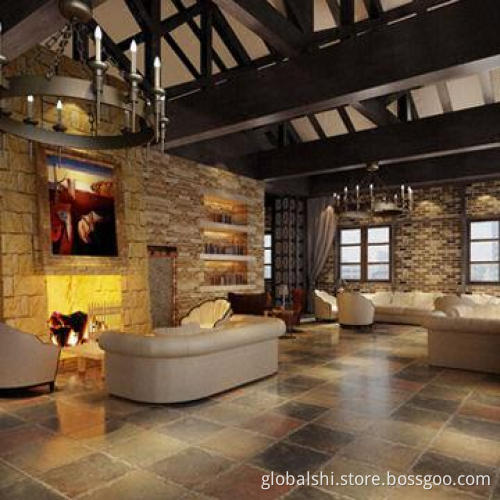 Luxury mix color metallic glazed porcelain tile, lappato finish